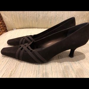 Brown Stuart Weitzman pumps